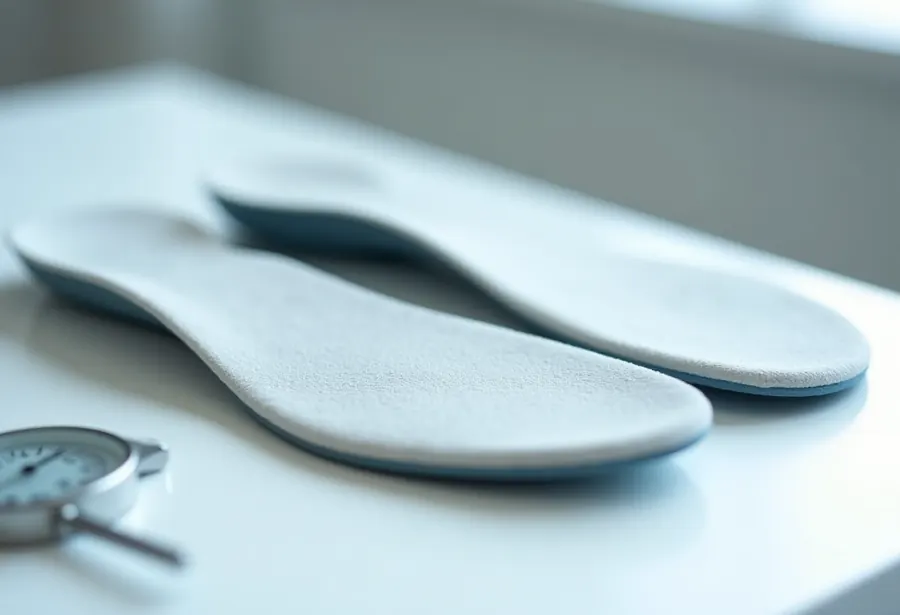Semelles orthopédiques sur mesure fabriquées au cabinet